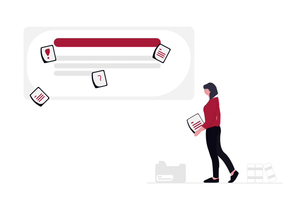 Terminologiearbeit 1 undraw researching 49yy